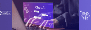 Person using Chat AI to refine prompt instructions for better responses